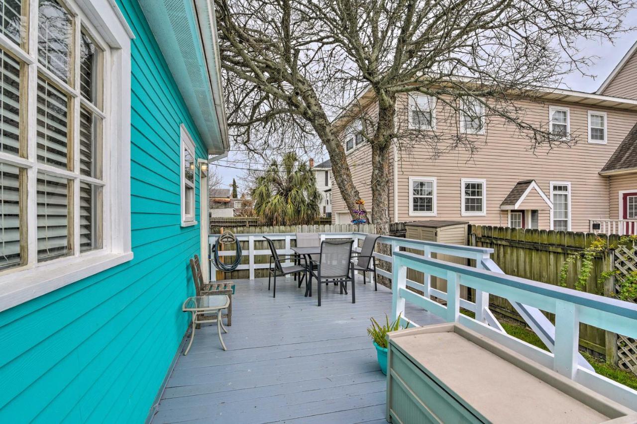 Galveston 'Blue Bungalow' - Walk To Beach! Exterior foto